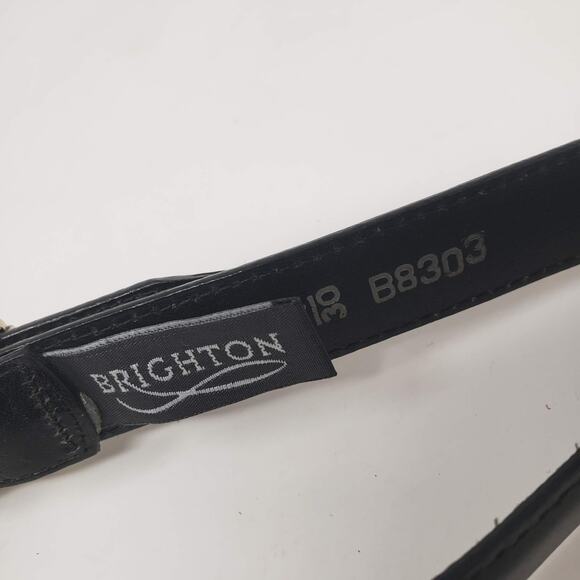 Brighton Silver and Gold Belt - M / 30